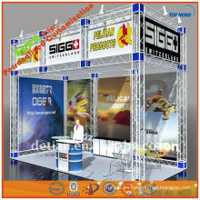 Exposiciones portátiles stand de truss soporte de exhibición al aire libre stand de truss